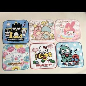 Sanrio Mini Towels Bundle